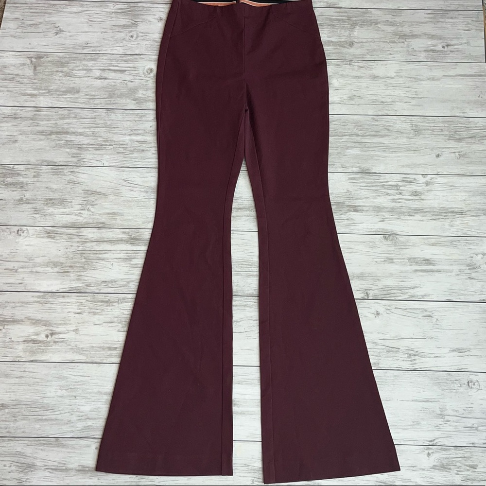Anthropologie The Essential Flare Pants Size 6